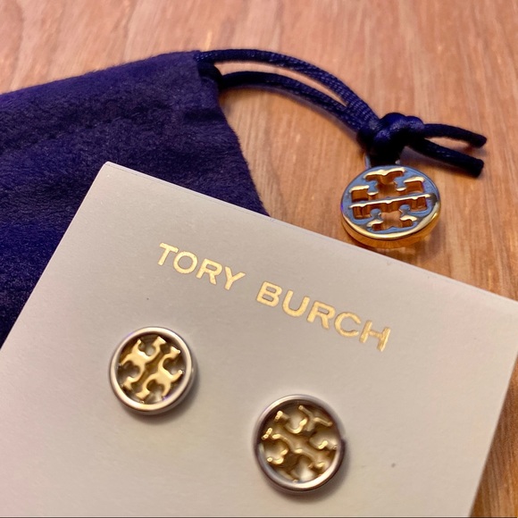 Tory Burch Miller Stud Earring Christmas Gift - Picture 5 of 7
